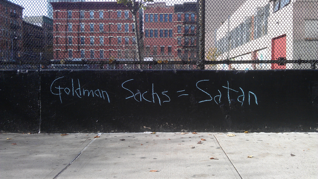 Goldman Sachs = Satan