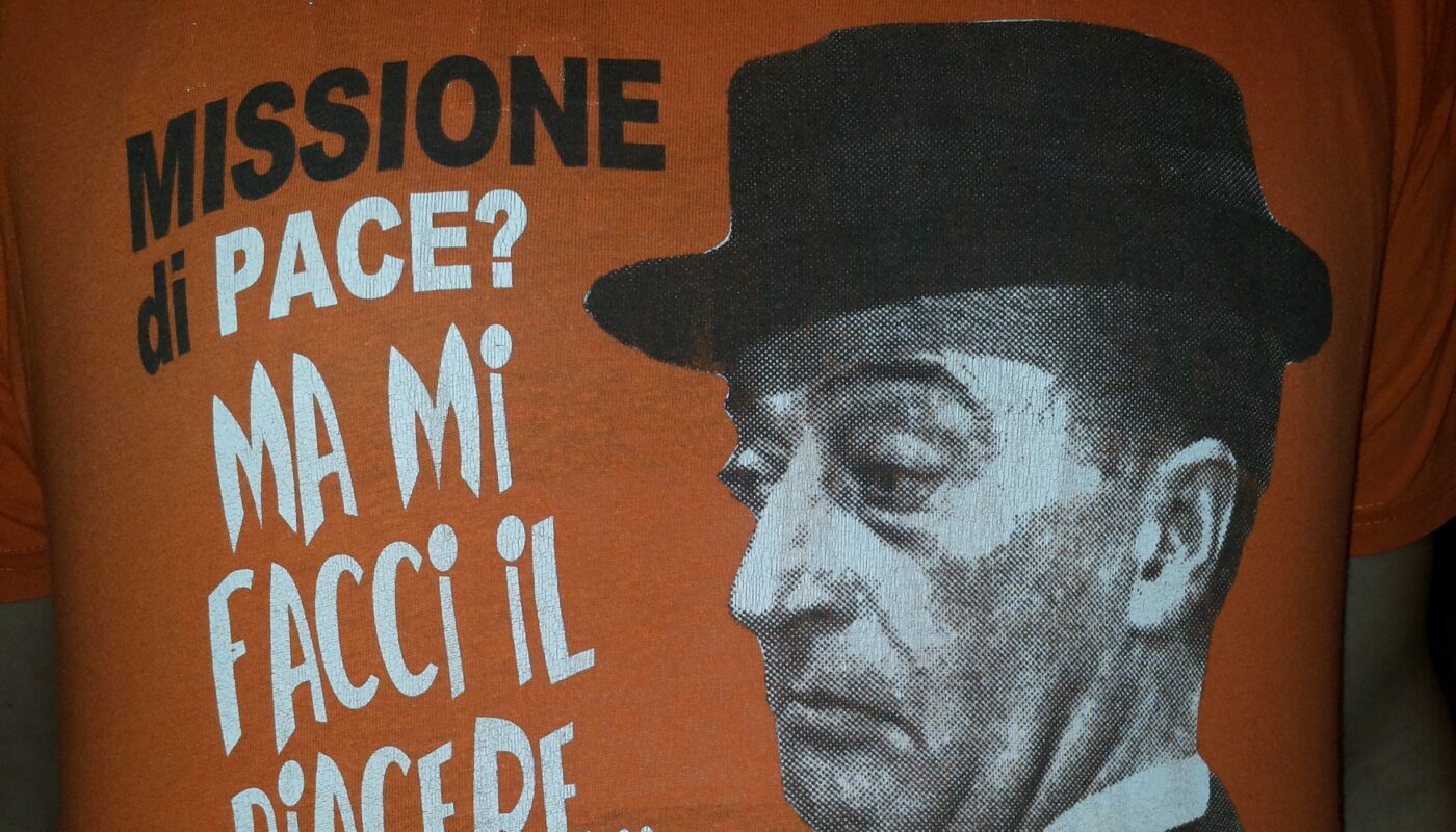 Missione di Pace? Ma mi facci il piacere... www.partitoumanista.it