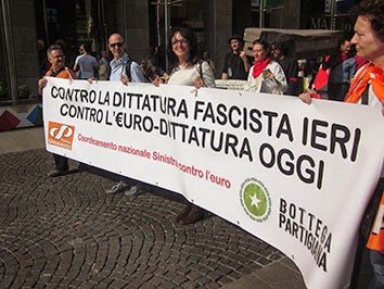 25 aprile…ma per manifestare contro l’euro