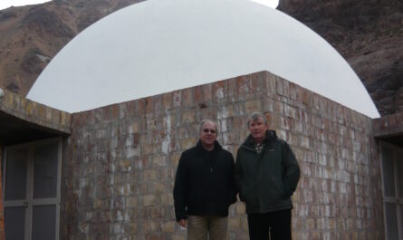 Tomás Hirsch e Guillermo Sullings al Parco di Studio e Riflessione di Punta de Vacas, in Argentina