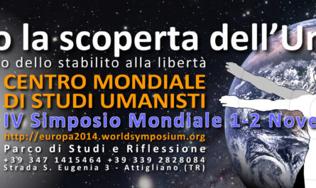 IV Simposio Internazionale del Centro Mondiale di Studi Umanista