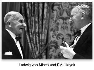 Alle radici del neoliberismo: la scuola austriaca di Von Misis e Von Hayek