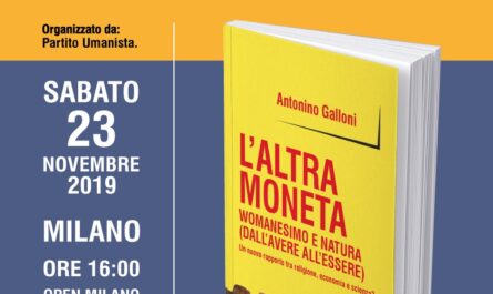 Antonino Galloni: L' altra moneta. Womanesimo e natura (dall'avere all'essere). Un nuovo rapporto tra religione, economia e scienza?